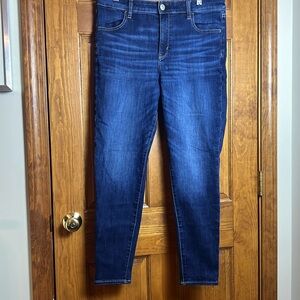 Women's American Eagle Size 16 Next Level Stretch Hi-Rise Jegging